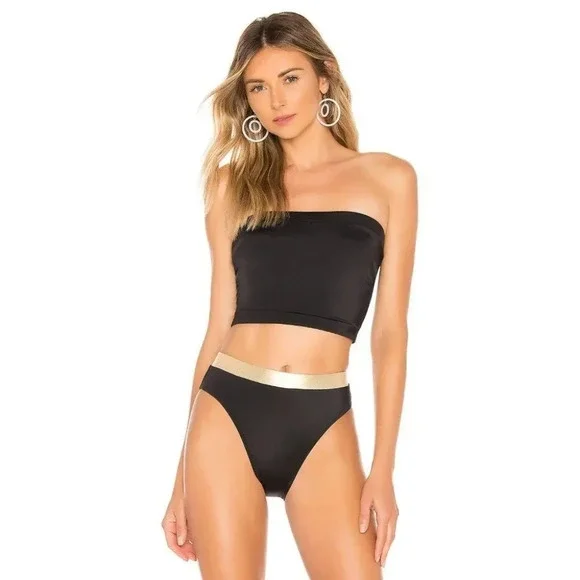 Solid & Striped Bella High Rise Bikini Bottom - Picture 5 of 5